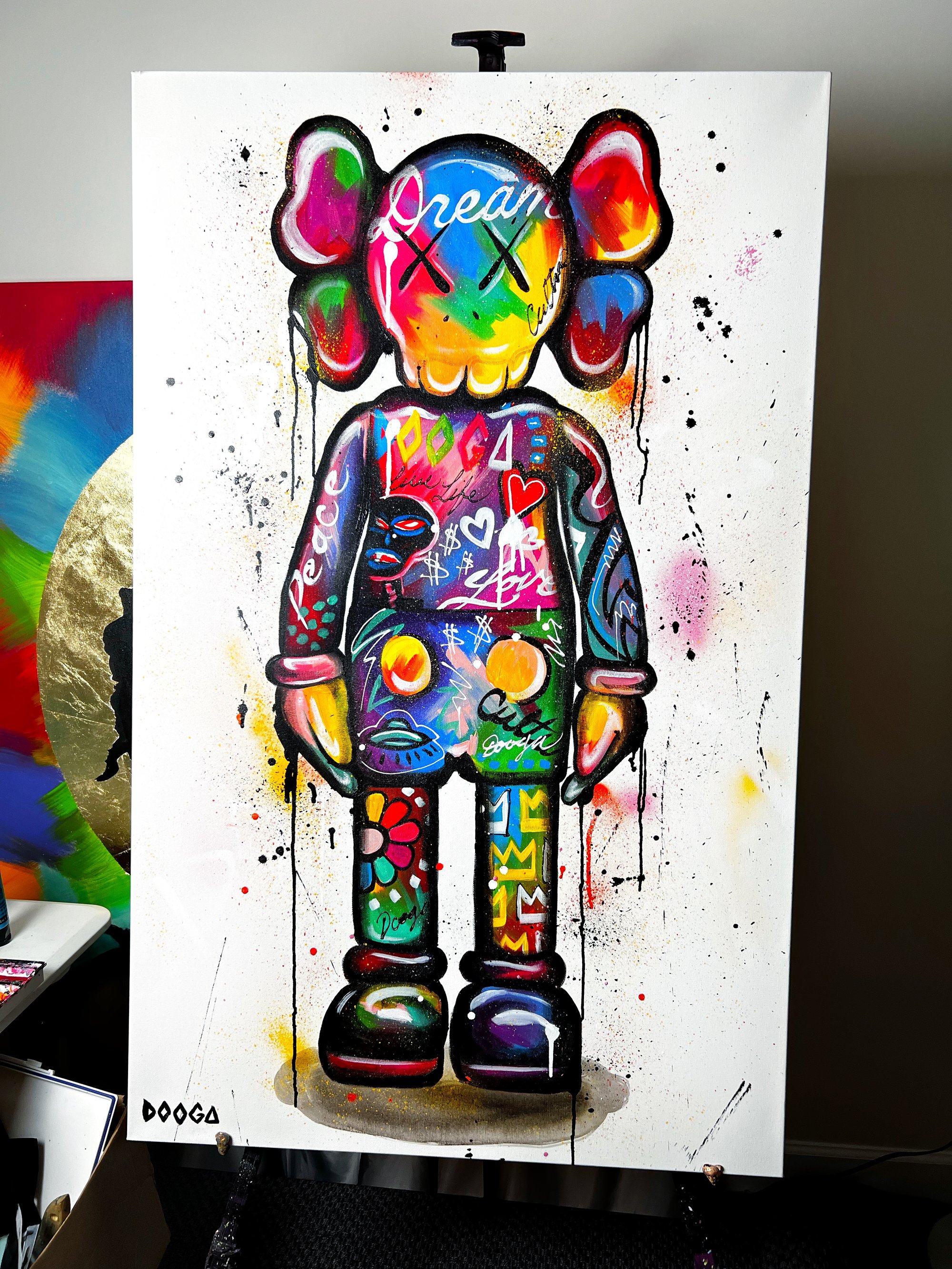 Kaws Art in
