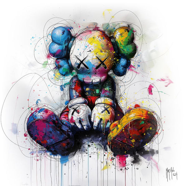 Kaws Art in
