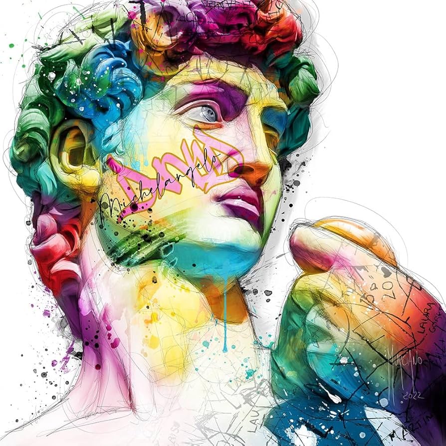 KAWS x Patrice Murciano Signed Canvas Art