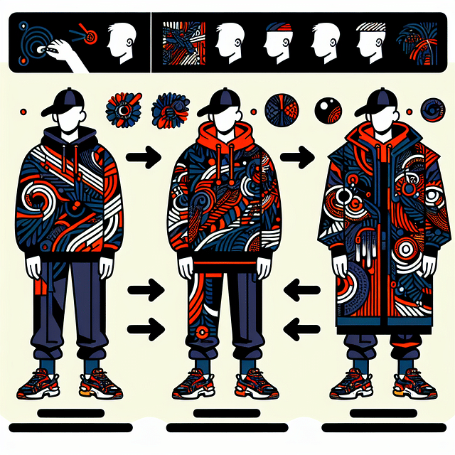 person wearing limited edition Kaws apparel