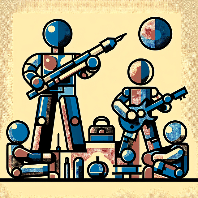 KAWS artwork with final touches and texture details