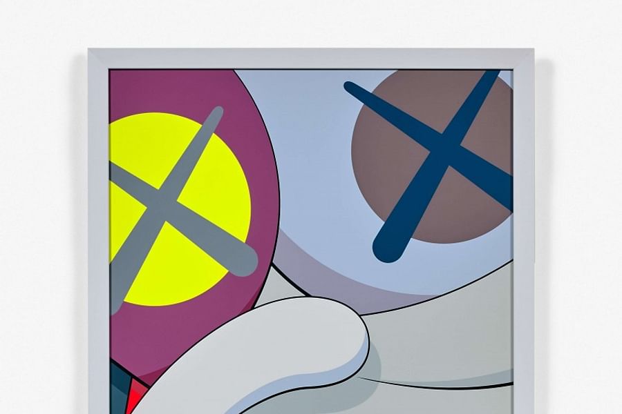 Kaws limited edition print