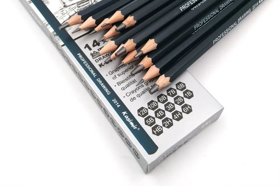 Graphite Pencils Set
