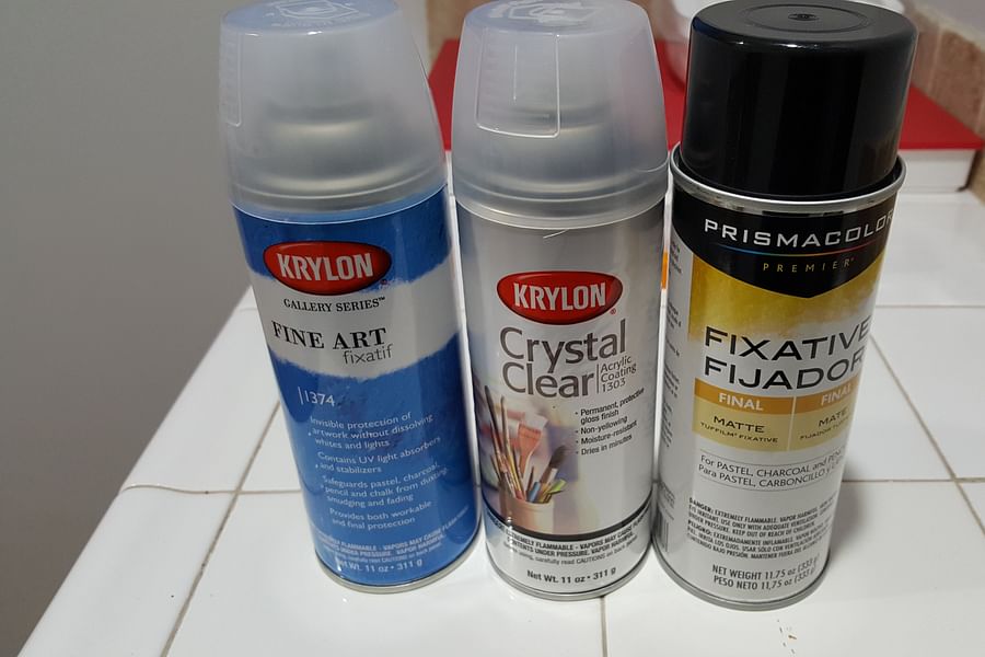 Protective Spray for Drawings
