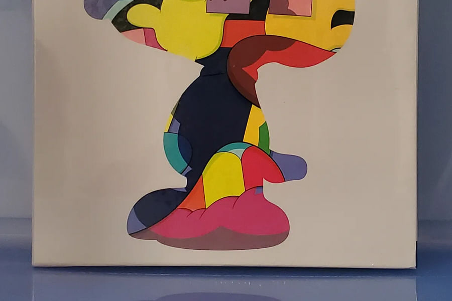 Kaws No One's Home painting