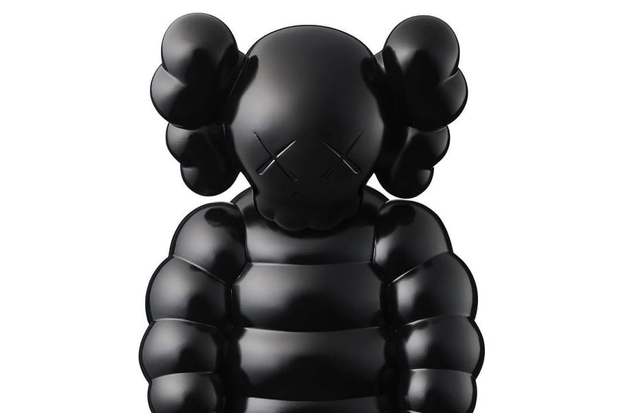 colorful KAWS Companion fan art