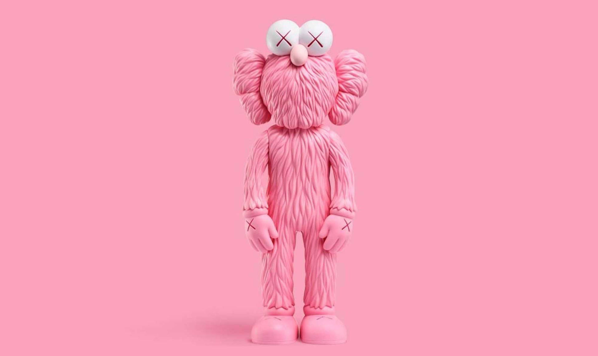 KAWS BFF with flowers fan art