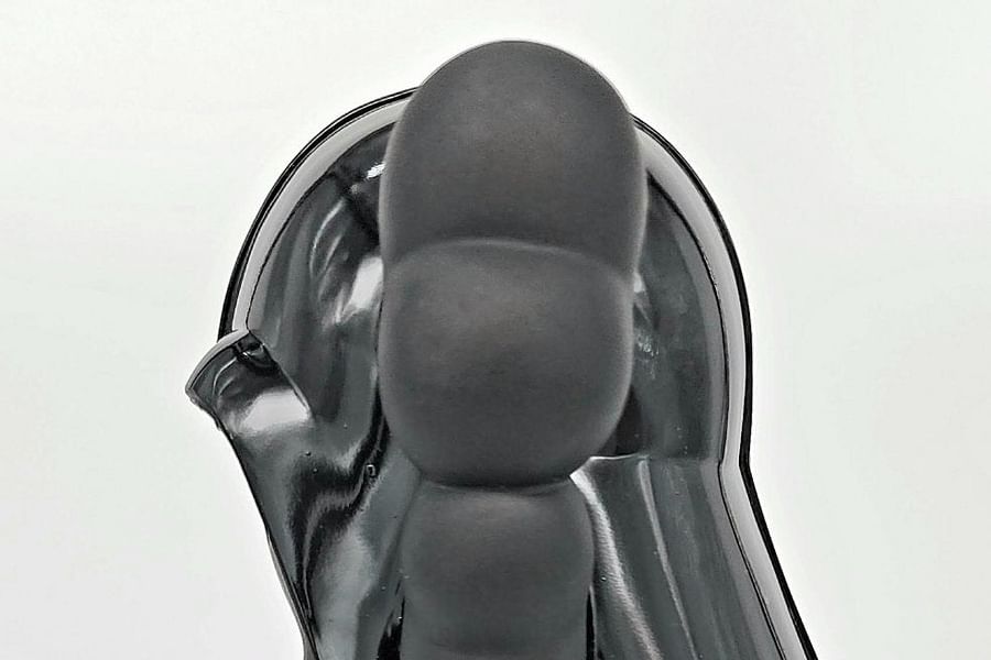 monochrome KAWS Chum fan art