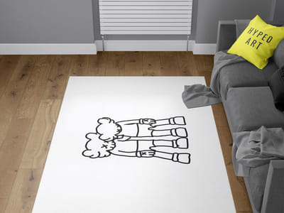 Revamping Your Space: A Look into Kaws Wallpaper and Rugs