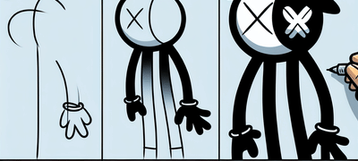 Kaws Drawings and Sketches