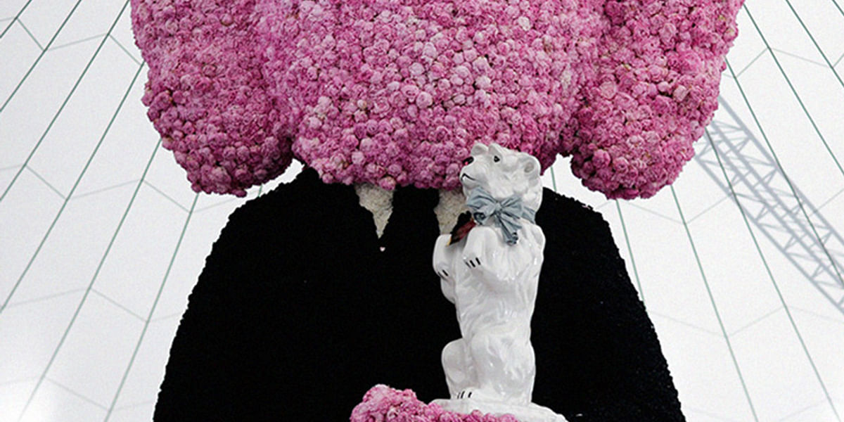 What are some notable collaborations that Kaws has done?