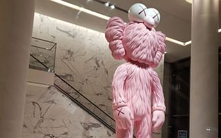 What is the value range of Kaws artwork?